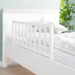 ROBA Wooden Bed Rail 90 cm - Safe Fall Protection for Babies and Children - 18 Months to 5 Years - Easy Assembly - White – Bild 2