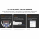 Roborock QRevo Plus White Robot Vacuum Cleaner with Multi-Function Station - 7000 Pa Power - Extendable Mop - Image 2
