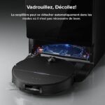 ROBOROCK Saros 10 Black - Robot Vacuum Cleaner - 22,000 Pa - DuoDivide Anti-Tangle - Ultra-thin Design - FlexiArm Brush - Image 5