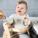 Sit Up III Wooden High Chair - ROBA - Height Adjustable - Natural - Image 3