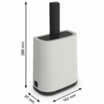 Litter Scoop with support ROTHO MYPET BIALA - Mistletoe White - Image 4