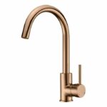 ROUSSEAU Kitchen mixer tap Køben - Without shower - Rose gold
