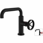 Rousseau Mixer Industrial Lavabo - Mobile - Black beak - Image 2