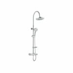Rousseau Shower column with Suhali 2 Thermostatic mixer faucet