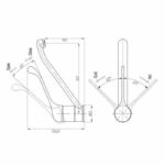 Rousseau Faucet Kitchen Mixer Edinburgh PMR - Without shower - Chrome - Image 2