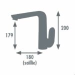 Rousseau Faucet Kitchen Mixer Davao - Without shower - Image 2