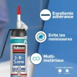 Sanitary sealant - RUBSON - 2683038 - Joint - Easy - Healthy Bathroom - Sealant - White - 200ml – Bild 2