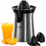 Russell Hobbs 22760-56 Electric citrus press, 2 Rotation Sens, 2 interchangeable conitches, fast fast fruit juice
