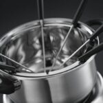 Russell Hobbs 22560-56 Fiesta Electric Fondue 1200W for 6 people, stainless steel compatible dishwashers - Image 2