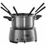 Russell Hobbs 22560-56 Fiesta Electric Fondue 1200W for 6 people, stainless steel compatible dishwashers