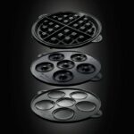 RUSSELL HOBBS 24620-56 - Fiesta Waffle Iron 3 in 1: waffle - cupcake - donut - 900 W - Image 3