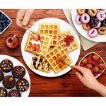 RUSSELL HOBBS 24620-56 - Fiesta Waffle Iron 3 in 1: waffle - cupcake - donut - 900 W - Image 5