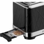 Russell Hobbs 28091-56 Toaster Grille-Pain Structure, Lift'n Look, XL slots, adjustable cooking, Viennezie warming-Black - Image 5