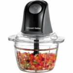 Mini Chopper - RUSSEL HOBBS - Matte Charcoal - 200 W - 1 L - Black