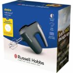 Hand mixer - RUSSEL HOBBS - Desire Matte Charcoal - 185 W - 5 speeds - Black - Image 4