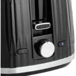 Toaster - RUSSELL HOBBS - EDEN - 800 W - 2 slots - Black - Image 3