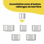 Extension for barriers U-PRESSURE metal 14 CM metal Black - Image 5
