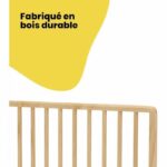 SAFETY 1ST, Natural wood bed rail, 110 cm compatible with beds larger than 160 cm, eco-responsible, 100% FSC wood – Bild 4
