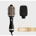 SAINT ALGUE 2-in-1 blower brush - 20036 - nylon bristles