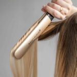 SAINT ALGUE 3963 - Demeliss GOLD hair straightener - Ceramic coating - Ultra-thin floating plates - 150 to 230 ° C - Black / Gold - Image 5