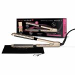 SAINT ALGUE Demeliss XCURLER 3965 - Professional Hair Straightener - Heat Back - Ceramic - 56 W - Gold - Image 6