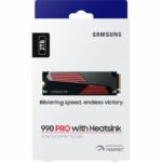 SAMSUNG - 990 PRO - Internal SSD - 2 TB - With heatsink - PCIe 4.0 - NVMe 2.0 - M2 2280 - Up to 7450 MB/s (MZ-V9P2T0GW) - Image 2