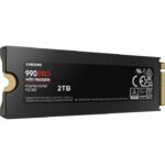 SAMSUNG - 990 PRO - Internal SSD - 2 TB - With heatsink - PCIe 4.0 - NVMe 2.0 - M2 2280 - Up to 7450 MB/s (MZ-V9P2T0GW) - Image 4