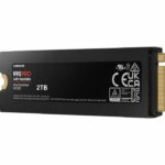 SAMSUNG - 990 PRO - Internal SSD - 2 TB - With heatsink - PCIe 4.0 - NVMe 2.0 - M2 2280 - Up to 7450 MB/s (MZ-V9P2T0GW) - Image 6