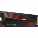 SAMSUNG - 990 PRO - Internal SSD - 1 TB - With heatsink - PCIe 4.0 - NVMe 2.0 - M2 2280 - Up to 7450 MB/s (MZ-V9P1T0GW)