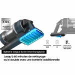 SAMSUNG Jet 85 Complete VS20C85G4TB - Cordless Stick Vacuum Cleaner - 210 AW Power - 60 min Battery Life - 3 Brushes - Image 5