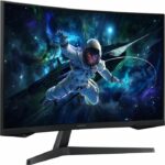 PC screen - SAMSUNG - ODYSSEY G55C - 27 165Hz - VA panel - 1 ms - HDMI / DisplayPort - Image 3