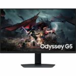 PC screen - SAMSUNG - ODYSSEY G50D - 27 IPS 180Hz - IPS panel - 1 ms - HDMI / DisplayPort