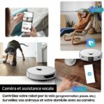Robot Vacuum Cleaner - Samsung Jet Bot Combo AI VR7MD97A14G - Clean Station Steam Disinfection - Object Recognition - Image 6
