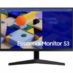 PC screen - Samsung - S24C310EAU - 24 FHD - IPS slab - 5 ms - 75 Hz - HDMI / VGA