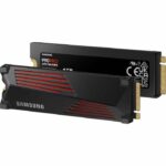 SAMSUNG - 990 PRO - Internal SSD - 4 TB - With heatsink - PCIe 4.0 - NVMe 2.0 - M2 2280 - Up to 7450 MB/s (MZ-V9P4T0GW) - Image 6