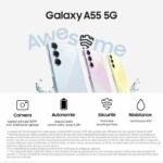 Samsung Galaxy A55 Smartphone 128 GB 5G Lime - Image 4