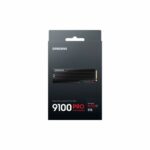 Samsung - Internal SSD - 9100 PRO with NVMe M.2 PCIe 5.0 x4 heatsink - 1TB - Read speed up to 14,800MB/s - MZ-VAP1T0CW - Image 6