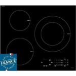 Induction hob - Sauter - 3 zones - 7200 W - L60 x D52 cm - Glass Revetement - Black - SPI6300