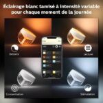 Philips Hue White & Color Ambiance, Bluetooth, White compatible iris works with Alexa, Google Assistant and Apple Homekit - Image 5