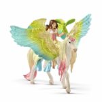 Schleich – Fairy Surah with a sparkling Pegasus – 70566
