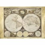 SCHMIDT SPIELE Historical World Map Adult Puzzle - 2000 Pieces