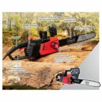 Scheppach 45.5 cm electric chainsaw - 2700 W - CSE2700 - Image 3