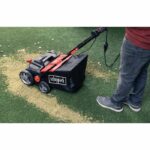 Sweeper for synthetic lawns, terraces and driveways - SCHEPPACH - ELS1800 - 1800W - Image 4