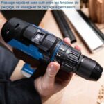 Impact drill - SCHEPPACH - 20V IXES - Torque 45 Nm - 13mm chuck - without battery or charger - C-CD45-X - Image 5