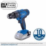 SCHEPPACH drill-screwdriver - 20V IXES - 50 Nm 13mm chuck + 2 batteries + charger + 74 accessories + Case - C-DTB74/2-X - Image 2