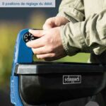 SCHEPPACH C-GSP800-X cordless spreader - 20V IXES - Surface capacity 800 m2 - 3.5 liter bin - without battery or charger - Image 5