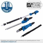 2 in 1 Tool Cordless Pruner + Hedge Trimmer - SCHEPPACH C-PHTS410-X- 20V IXES - without battery or charger - Image 2