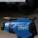 Portable compressor - SCHEPPACH - 20V IXES - LED display - 7 bars - 6 access included - without battery or charger - C-AC20-X - Image 6