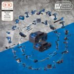 20V IXES Cordless Drill Driver + 1 x 2 Ah battery, charger, case including 74 accessories - C-DTB74/1-X – Bild 5