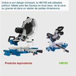 Radial miter saw - SCHEPPACH - HM 185 - 1400 W - Blade Ø 185 mm - Wood - Image 2